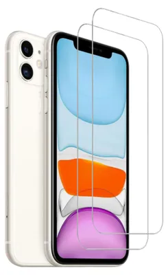 Zdjęcie produktu dla Osłona ekranu 2x dla Apple iPhone 11 Szkło hartowane 9H z zestawem do czyszczenia