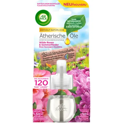 Image de Air Wick flacon de parfum 19ml rose sauvage et lilas d'été