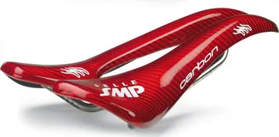 Image de SMP Sattel Selle Carbon rot, Unisex, 263x129mm