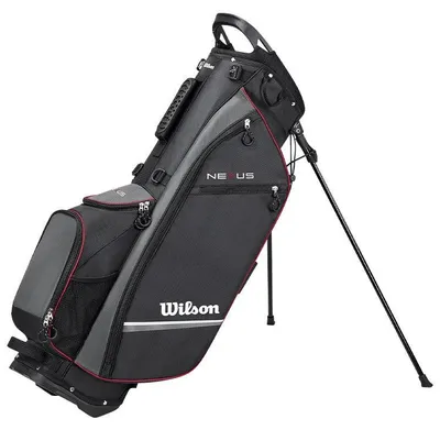 Image de Sac trépied de golf Wilson Nexus, noir, gris, rouge