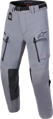 Zdjęcie produktu dla Spodnie motocyklowe Alpinestars Maxdura Drystar XF, wodoodporne, materiałowe, kolor: szary/czarny, rozmiar: L