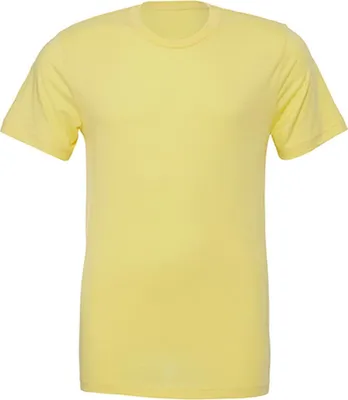 Immagine prodotto di Bella 3001 | Maglietta unisex a maniche corte in jersey - Colore: Giallo - Taglia: L