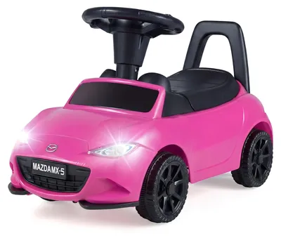 Immagine prodotto di COSTWAY Veicolo a scivolo per bambini, auto a scivolo con spazio di stivaggio sotto il sedile, auto per bambini con protezione antiribaltamento e ruote per bambini da 1 a 3 anni, rosa