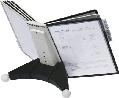 Produktbild von DURABLE Sichttafelsystem SHERPA® TABLE 10, 563222 schwarz/grau