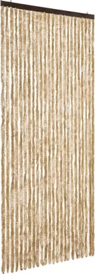 Produktbild von vidaXL Insektenschutz-Vorhang Beige 100x220 cm Chenille