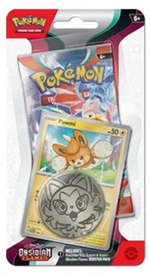 Zdjęcie produktu dla Pokemon Obsidian Flames: Pawmi 1-Pack Blister