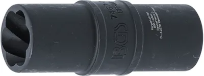 Produktbild von BGS 7467-19 Kraft-Spezial-Schraubenausdreh-Wendeei nsatz 19 mm, 12,5 mm (1/2")