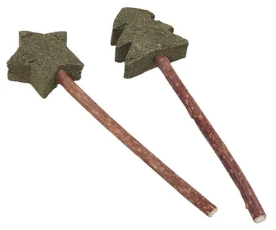 Immagine prodotto di Nobby Xmas 65641, bastoncini di Matatabi con catnip, confezione da 2, lunghezza 14 cm