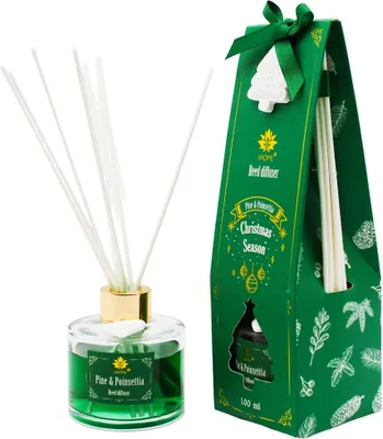 Obrázek produktu pro ARÔME Difuzér 100 ml s tyčinkami, Pine & Poinsettia