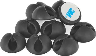 Immagine prodotto di Set-kit 10 supporti per cavi con nastri adesivi, clip per decorazioni,fissaggio per cavi, clip di stoccaggio, gestione dei cavi, clip per cavi