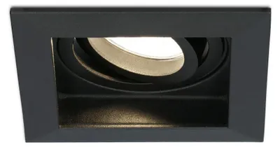 Produktbild von hoftronic LED Einbaustrahler 4W 345lm 2700K Schwarz IP20 dimmbar schwenkbar