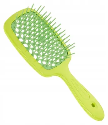 Productafbeelding van Janeke Superbrush Normale ontklittingsborstel, citroen