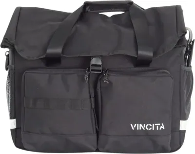 Produktbild von Vincita Voyage Atlas B208b-e Brompton Electric Lenkertasche Schwarz  Schwarz One Size