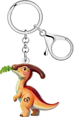 Obrázek produktu pro Klíčenka s motivem dinosaura, 5 cm, dárek pro děti i dospělé
