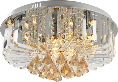 Produktbild von Kristall Kronleuchter  Deckenleuchte    Deckenlampe  für Esszimmer Badezimmer Schlafzimmer Wohnzimmer