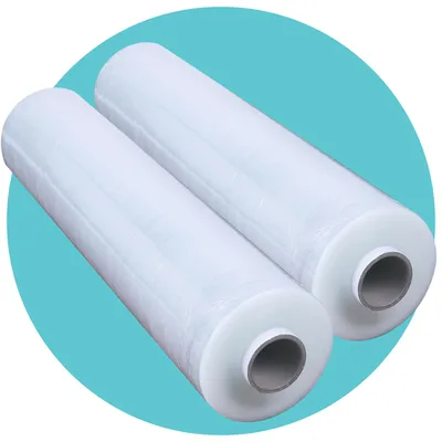 Productafbeelding van Pallet stretchfolie 400 mm x 250 m, heavy duty, voor magazijnverpakking