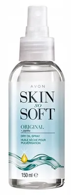 Zdjęcie produktu dla AVON Skin So Soft Suchy olejek do ciała w sprayu z olejkiem jojoba 150ml