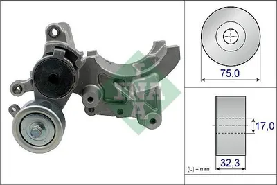 Produktbild von Ina Spannarm, Keilrippenriemen  534 0452 10