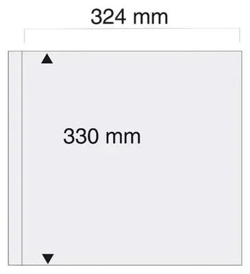 Produktbild von SAFE 6033 Zusatzblätter Postkarten transparent