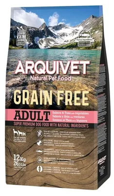 Productafbeelding van Arquivet GRAIN FREE met zalm, 12 kg
