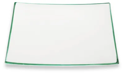 Immagine prodotto di Vetroceramica Gmundner Vetroceramica verde, piatto da portata Trend (31x31 cm)