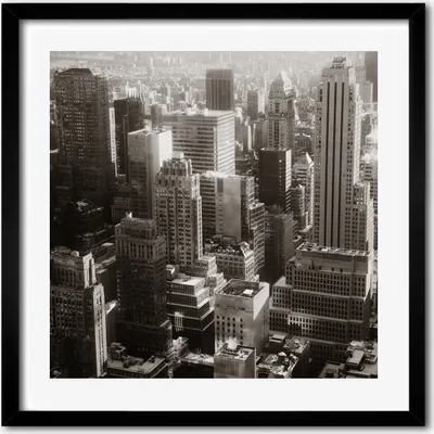Produktbild von Bild - 50 cm x 50 cm - MDF - Rahmen, Wandkunst - New York