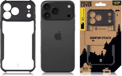 Produktbild von Tactical Back Cover Quantum Stealth iPhone 17 Pro Max clear/black