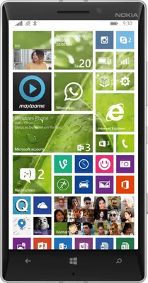 Produktbild von Nokia 930 Lumia, 12,7 cm (5"), 1080 x 1920 Pixel, OLED, 2,2 GHz, Qualcomm Snapdragon, 2048 MB