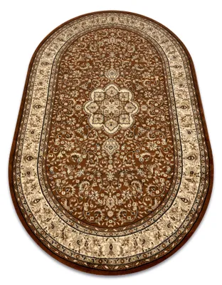 Zdjęcie produktu dla Dywan ROYAL ADR owal wzór 521 brązowy 150x250 cm