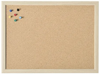 Zdjęcie produktu dla Magnetoplan 121922, Tablica ogłoszeń zamontowana na stałe, Brązowy, Korek, 600 x 400 mm, 1 szt.