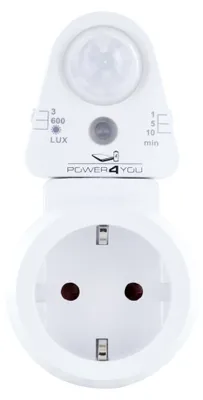 Produktbild von Bewegungsmelder Steckdosenadapter PIR