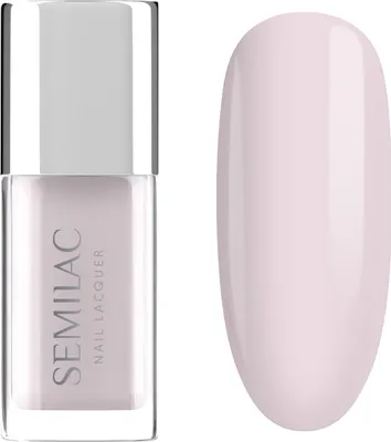Produktbild von SEMILAC Classic Nagellack 102 Transparentes Milchrosa 9 ml