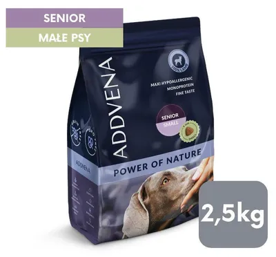 Image de PUISSANCE DE LA NATURE ADDVENA pour chiens âgés de petites races 2,5 kg