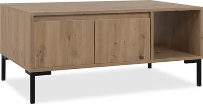 Produktbild von Couchtisch "Korsika" in Nachbildung Artisan Oak. Abmessungen (BxHxT) 100x43x60 cm
