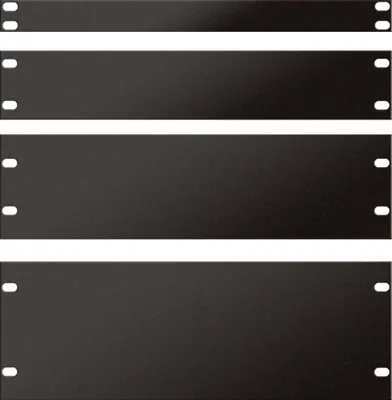 Produktbild von Showgear 19 inch Blind Panel Black 1HE