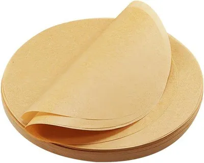 Immagine prodotto di 150 fogli di carta forno rotondi con rivestimento antiaderente - diametro 28 cm - carta forno per friggitrici ad aria - resistente al calore e antiaderente - ideale per pizza, forno, friggitrice ad aria e padella