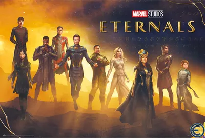 Immagine prodotto di Marvel - Eternals - Stampa poster cinematografico - Dimensioni 91,5x61 cm