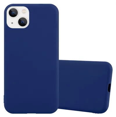 Image de Cadorabo Housse pour Apple iPhone 14 Housse en bleu Housse pour portable TPU Silicone Etui Case Cover