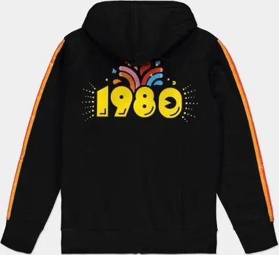 Obrázek produktu pro Pac-man - 1980 - Pnsk mikina s kapuc na zip Black-S