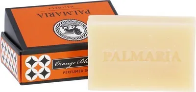 Produktbild von Palmaria Mallorca Flor de Naranjo, Hände & Körper, Barseife, Feuchtigkeitsspendend, Glättend, Weichmachend, Orangenblüte, Beige, Rechteckig