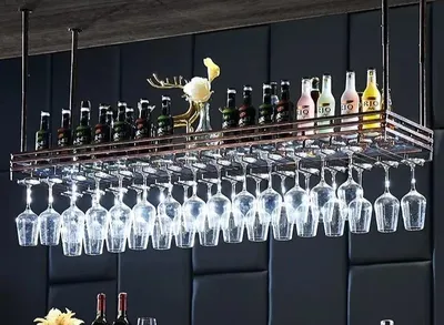 Produktbild von Hängeweinregal Weinregal Weinablage Flaschenregal Weinmöbel