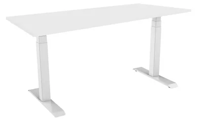 Produktbild von celexon elektrisch höhenverstellbarer Schreibtisch Professional eAdjust-58123 - weiß, inkl. Tischplatte 125 x 75 cm