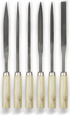 Produktbild von DONAU ELEKTRONIK Schlüsselfeilen Set M59, 6 teilig, 180 mm