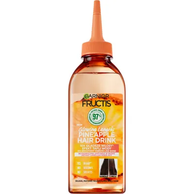 Obrázok produktu pre Garnier Fructis Pineapple Hair Drink - Vlasový balzám s lamelárnym účinkom pre matné vlasy, 200ml