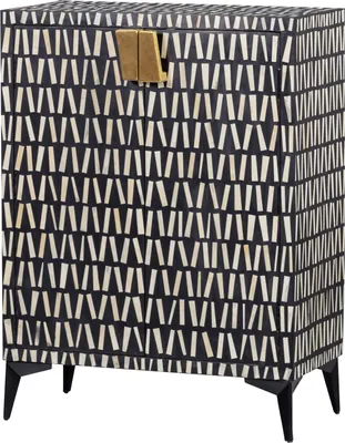 Produktbild von menne schrank schwarz/weiss