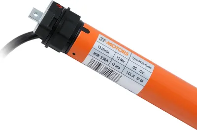 Produktbild von 12V Mini-Rollladenmotor mit mechanischen Endschaltern 3T35-13 13/12V SW40