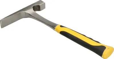 Imagen del producto de KOTARBAU® Martillo para mampostería de Acero Forjado 1000 g Mango ergonómico Macizo Forma renana Mango de Goma Que amortigua Las Vibraciones