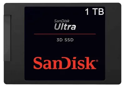Immagine prodotto di Sandisk Ultra 1tb Ssd 2,5" Sata Disco Stato Solido Notebook Desktop Pc Aio Nas