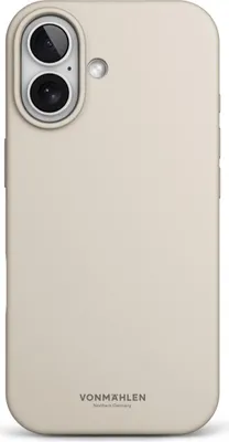 Produktbild von Vonmählen iPhone 17, Soft Silicone Case, Cream