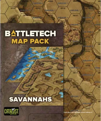 Zdjęcie produktu dla BattleTech Map Pack Savannah - Gra figurkowa - Akcesoria - Edycja ENG